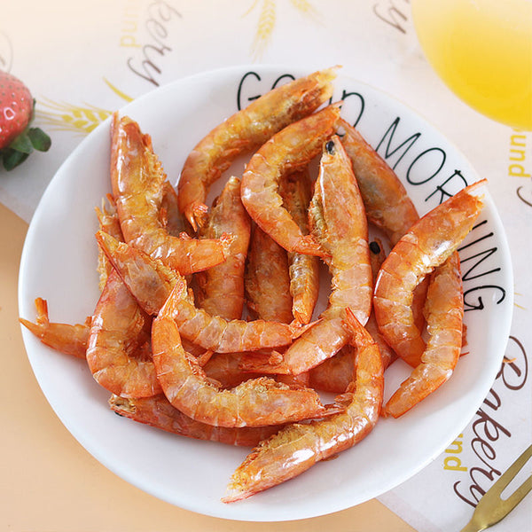 Knusprige getrocknete Shrimps Meeresfrüchte-Snacks zum Verzehr