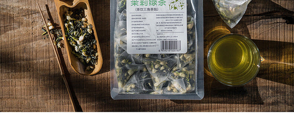 50-Bag Strong Aroma (For Milk Tea Shop Use) Jasmine Green Tea