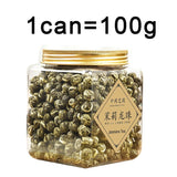 2023 New Jasmine Tea Canned Natuiral Organic Jasmine Drago Pearl  Longzhu 125g