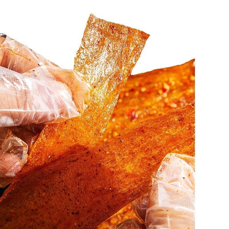 Jiangxi Spicy Strips Handmade Tofu Skin Old School Snack Childhood Memory