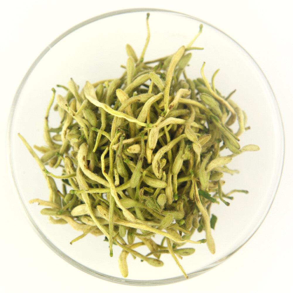 Organic Honeysuckle Tea Henan Fengqiu Bulk Honeysuckle 28g/bottle High Quality