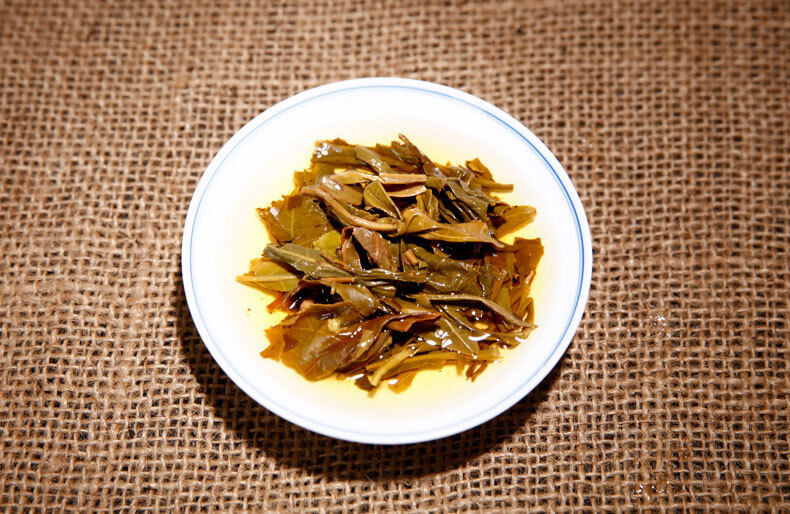 Yunnan Qizi Tea Cake Pu'er Raw Tea Cake Jishun Hao Strength Pai Pu'er Tea 330g
