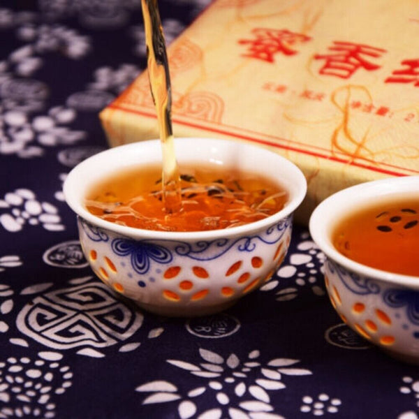 Fengqing Dianhong Gold Bud Black Tea Brick 250g Yunnan Premium