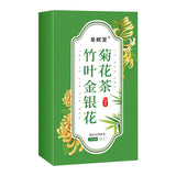 Herbal Tea for Detox and Relaxation Bamboo Leaf, Honeysuckle, and Chrysanthemum