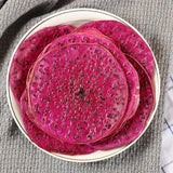 Recommend Organic Dried Red Pitaya Slices, Dragon fruit Slices, Pitaya