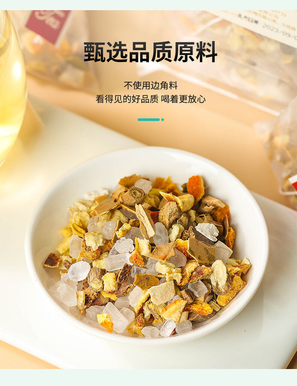 Triangle Bag Health Combination Tea Tomentose Pummelo Peel Luo Han Guo Clean Tea