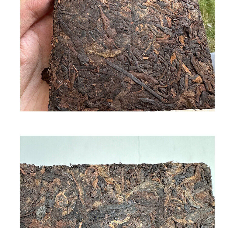 Brown Gold Leaf Puerh Brick Puerh Ripe Tea Brick Puerh Tea 250g/8.8OZ
