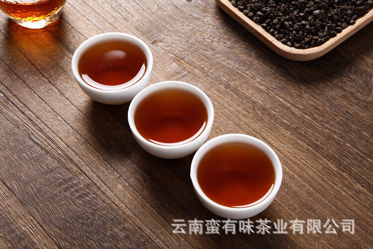 500g Yunnan Pu'er Tea Menghai Nuoxiang Ripe Tea Fossil Crushed Silver (No. C3)