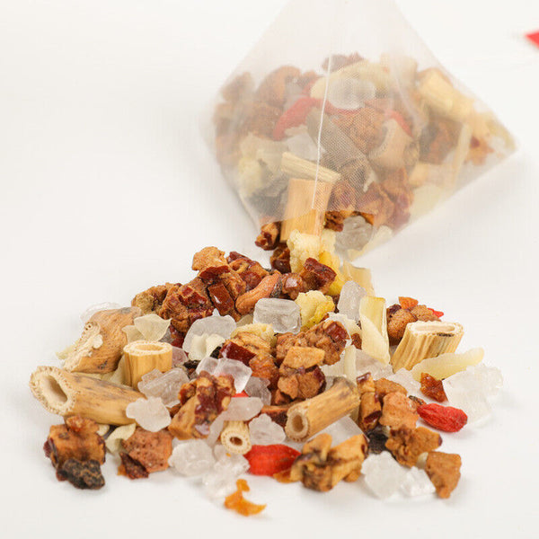Bamboo Cane Imperatae Pear Tea Sweet Cooling Herbal Drink Cantonese Herbal Tea