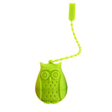 Tea Strainer Silicone Filter Coffee Tea Infuser Useful Owl Loose Tea Diffuser