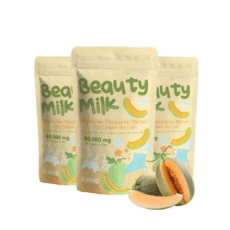Natural Cantaloupe Powder 180g/bag Beauty Milk Collagen Powder Solid Drink