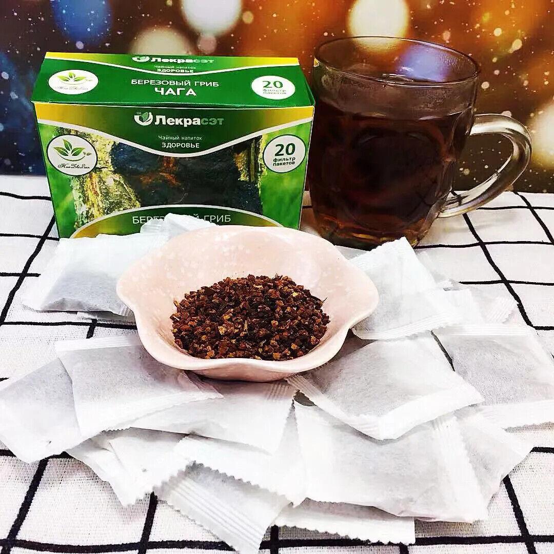 Wild Portable Individually Wrapped Chaga Birch Mushroom Flavored Birch Tea Bags Main image