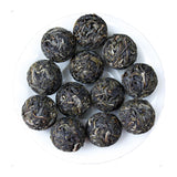 Dragon Pearl Tea Raw Pu-erh Tea White Moonlight White DianhuoTea From 10 pcs.