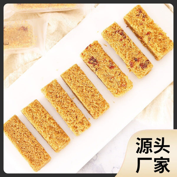 Egg Crisps Sesame Crunch Biscuit Cranberry Egg Yolk Snack Premium Egg Crisps
