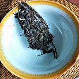 357g Top Impression Peacock Cha Tea Cake Premium Yunnan Pu'er Tea Healthy Drink
