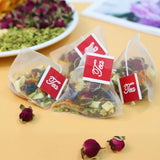 Rose Flower Mulberry Fruit Tea, 5g*20 Bags Premium Apple Rose Lotus Leaf
