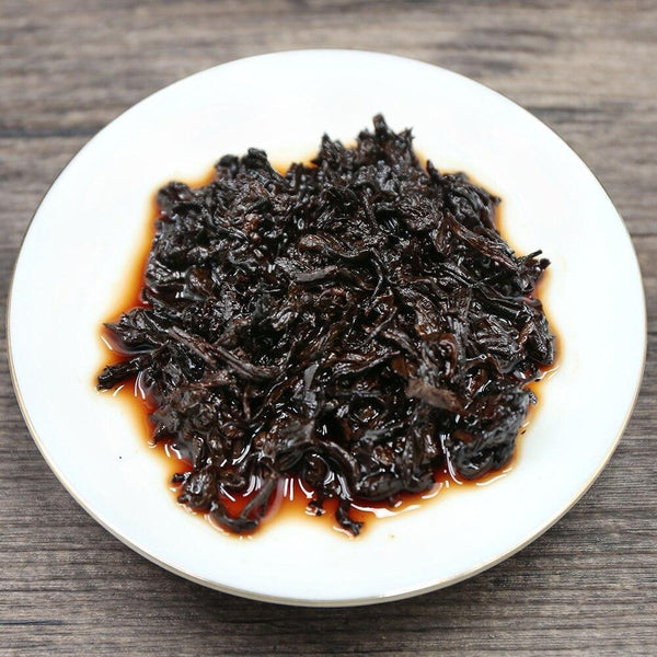 2021 Yunnan MengHai Ripe Puerh Tea Exclusive Item Chinese Shu Puer Tea357g