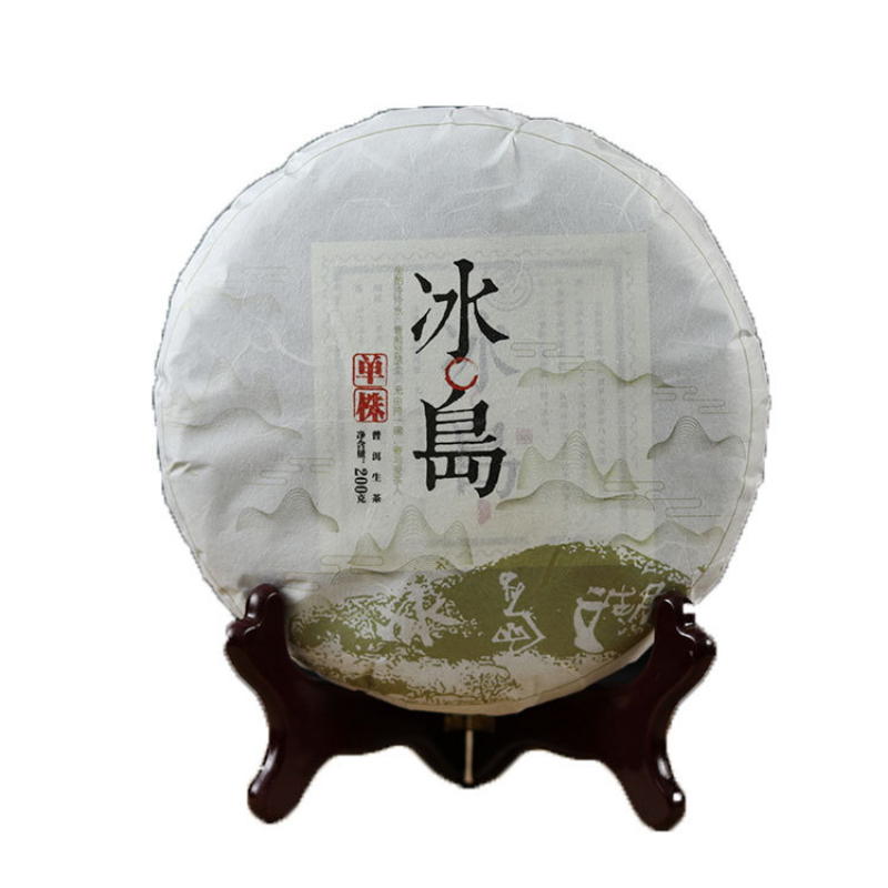200g Yunnan Pu'er tea raw tea Lincang Iceland ancient tree cake tea Main image