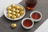 500g Pu-erh Tea Aged Pu-erh Ripe Tea Glutinous Aroma Small Golden Tuo (RX)