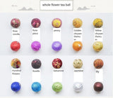 18pcs Factory Supplier Cheap Price Whole Flower Tea Ball OEM Gift Package