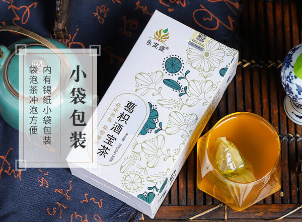 Huangzhi Tea Pueraria Orange Peel Hawthorn Sweetness Protection Tea Bags