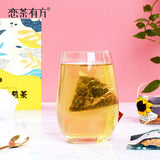 30g Box packed triangular tea bag white peach oolong tea flower fruit tea bag