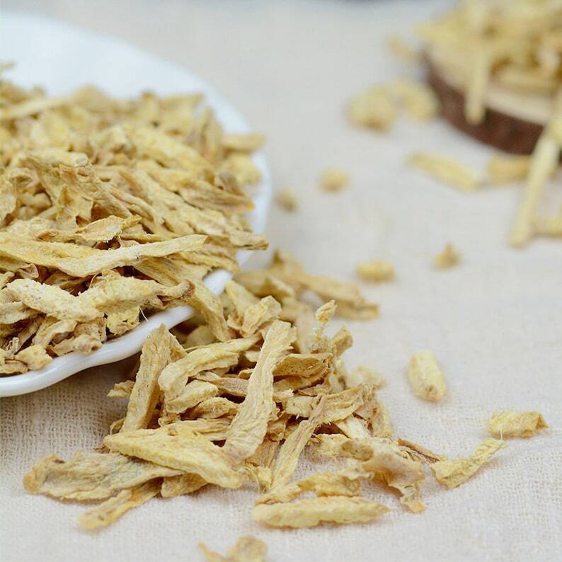 Premium Dried Organic Ginger Root Strips Zingibor Officinale Pure Natural Herb