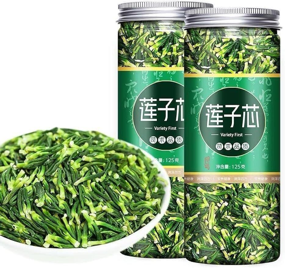 Lotus Plumule Lotus Embryo Tea 8.1oz/250g(125g*2) Wild Nature Fragrant Lotus Se3 Main image