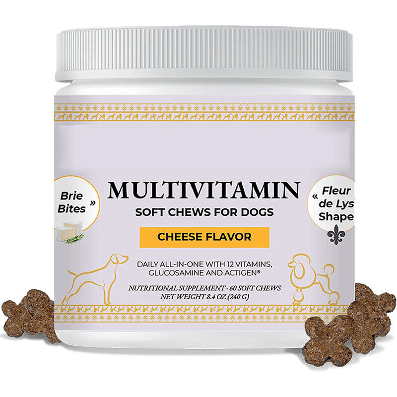 Dog Nutrition 12-in-1 Dog Multivitamin Chewable with Glucosamine Time Protein Main image