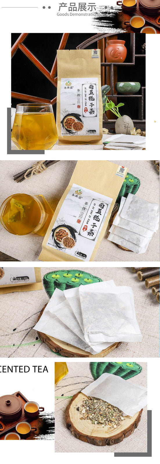 Chicory Gardenia Kudzu Lily Mulberry Herbal Tea Blend