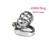 Stainless steel Penis cage dick lock Chastity aPenis Cage Sex Toys For Men
