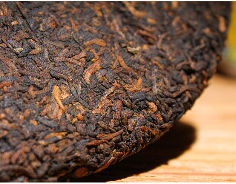 Yunnan Pu'er Tea Ripe Tea Cake Lao Banzhang Ripe Tea Cake 357g