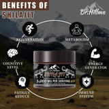 Natural Shilajit Resin Shilajit 1000MG PER SERVING