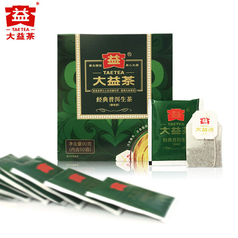25 Pcs Raw Puerh Teabags Yunnan Gaba Raw Puer Teabags Gabaron Tea  Calming Tea Main image