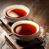 357g Ripe Puerh Tea Bingdao Ancient Tree Aged Shu Puerh Tea