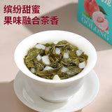 Fruit Tea with White Peach Herbal Tea Cold Brew Tin Can Peach Oolong Tea Floral