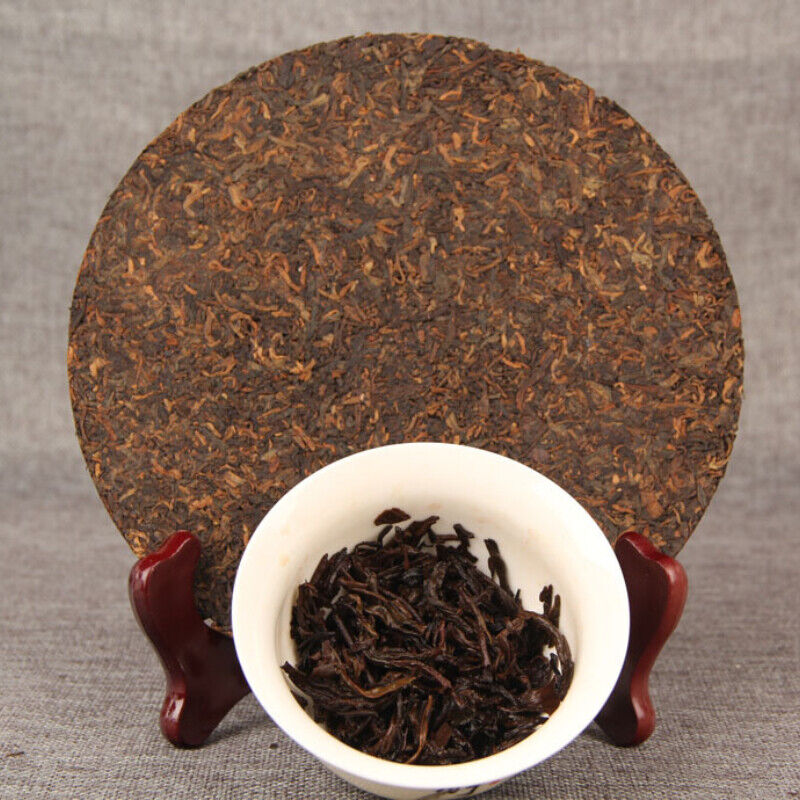 Ripe Pu'er Tea Menhai Ancient Tree Premium Golden Bud Tea Natural 100g Puerh Tea