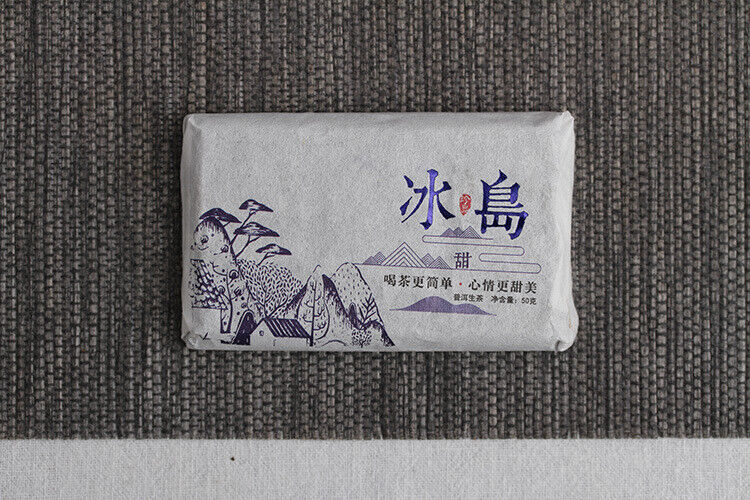 Yunnan Pu'er Tea 50g Icelandic Sweet Large Old Tree Pu'er Raw Tea Brick