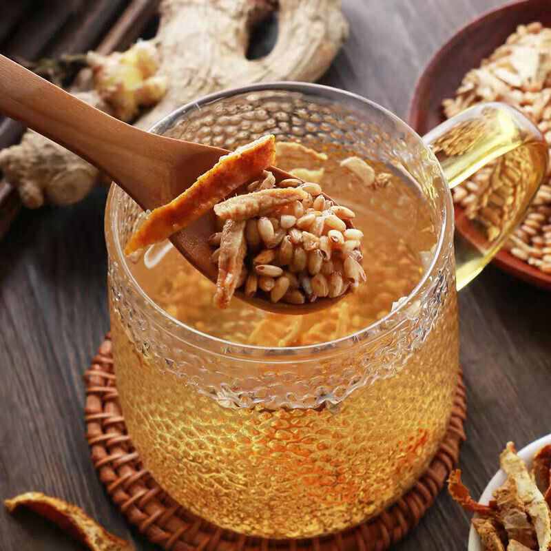 Tangerine Peel Ginger Rice Tea 300g Jar Herbal Blend TikTok Popular Hot Drink Main image