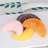 500g New Year Snack Bulk Orange Slice Gummies Fruit Flavor Mixed Soft Candy