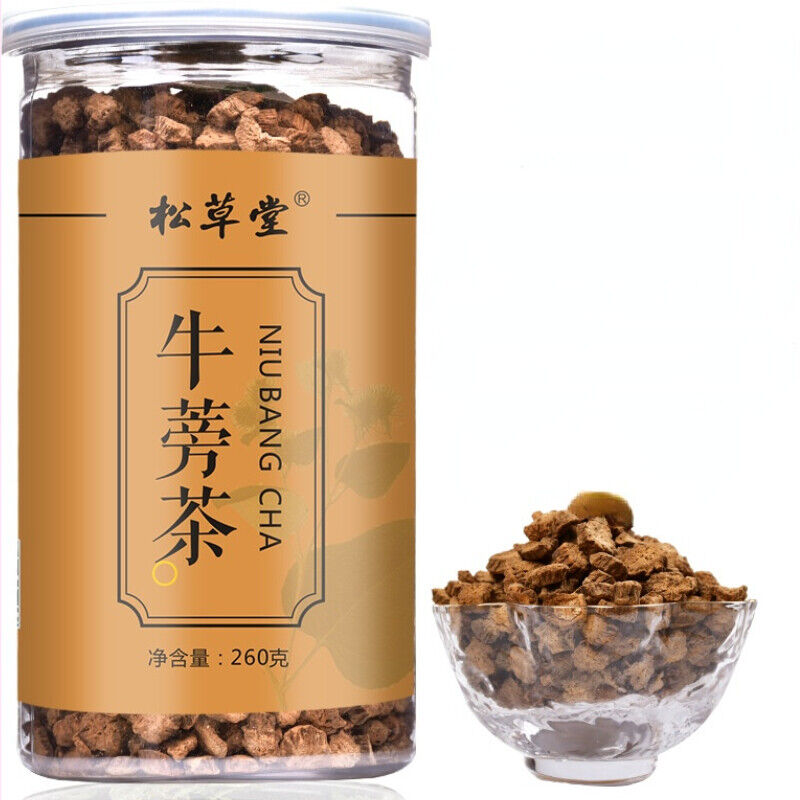 260g Organic Healthy Herbal Tea Canned Niubangcha Herbs Medicine Tea Burdock Tea Main image