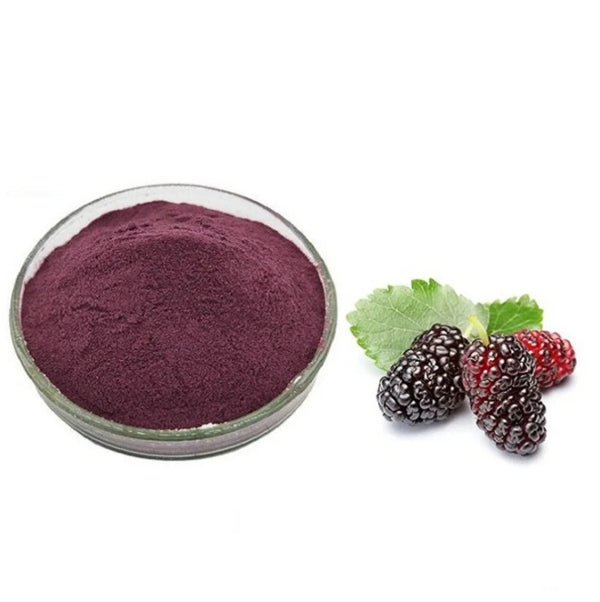 ISO Zertifikat Maulbeeren Pulver Maulbeeren Frucht Pulver Extrakt für Getränk