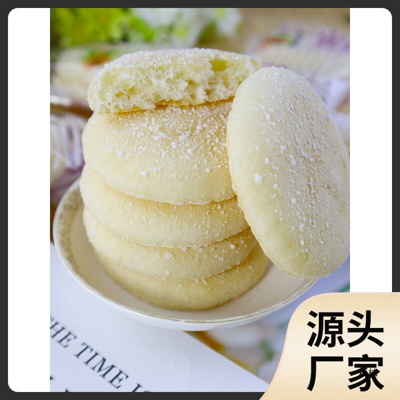 Yam Toast Soft Snow Cake Bread Milk Flavor Biscuit Egg Breakfast Snack
