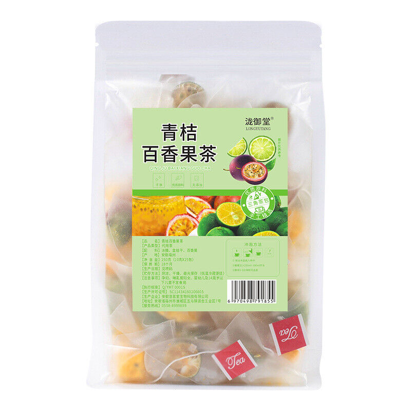 Kumquat Lemon Passion Fruit Tea Cold Brew 25 Bags Refreshing