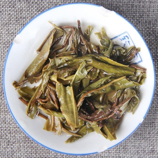 2015 Traditional Handmade Qi Zi Bing Sheng Pu Er Tea Yunnan Raw Puerh Tea 357g