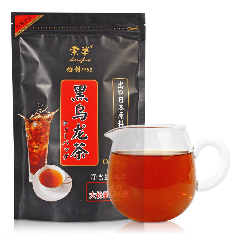 Black Oolong Tea Charcoal Roasted Oolong Cooked Tea Oil Cut Cold Brew Tea 250g Main image