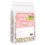 Lemon Rose Lotus Leaf Detox Tea with Cassia Seed for Summer 20 Bags