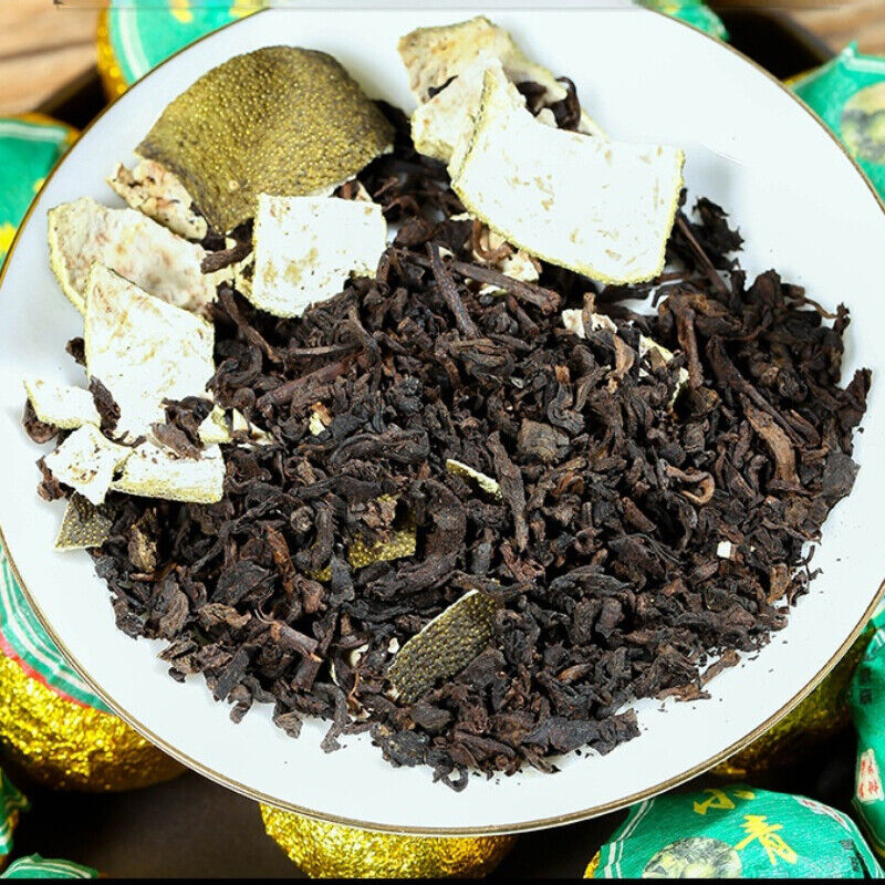Tangerine Peel Pu-Erh Tea Chinese Puerh High Quality Cooked Tea Black Tea 500g