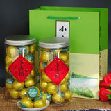 Xinhui Raw Sun-dried Xiaoqingkang Palace Puerh Ripe Tea Tinned Lemon Red Tea500g