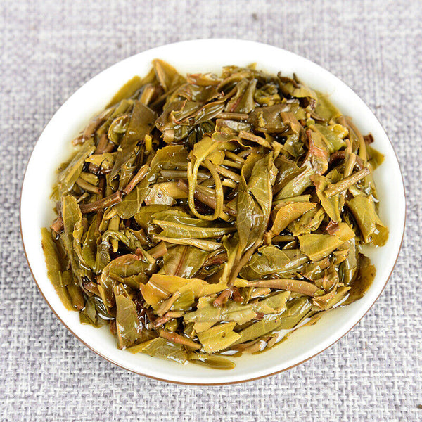 200g Yunnan Pu'er Seven Seed Cake Tea High Pole Raw Tea Cake Early Spring Tea